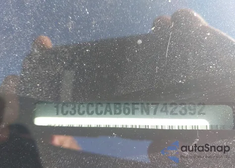 2015 Chrysler 200 Limited z USA, uszkodzony, nr VIN 1C3CCCAB6FN742392